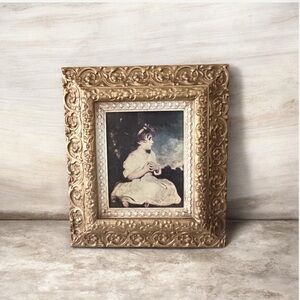 Age of Innocence(Sir Joshua Reynolds 1723-1792)Fine Art Print ornate gold Frame